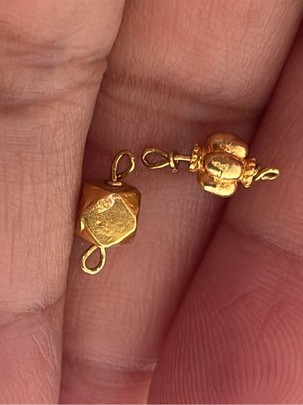 18k Gold Bead Findings for Jewelry Making - Picture 6 of 16
